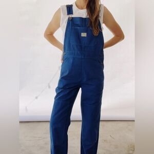 The Kneepatch Overalls French Blue 4/XL